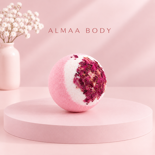 🌸 Bombe de Bain Rose