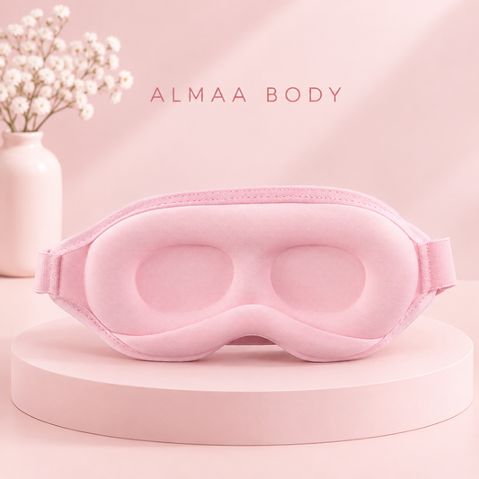 🌸 Masque de Sommeil 3D 100% Occultant